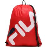 Czerwone Plecaki turystyczne damskie sportowe marki Fila 