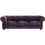 Fioletowa sofa Max Winzer Norwin Velvet, 200 cm