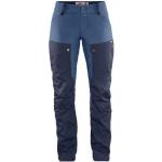 Niebieskie Elastyczne jeansy damskie marki FJÄLLRÄVEN Keb w rozmiarze L 
