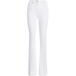 Białe Jeansy dzwony damskie dżinsowe marki Etro 