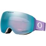 Niebieskie Gogle narciarskie damskie syntetyczne marki Oakley 