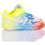 Wielokolorowe Sneakersy dla dzieci eleganckie ze skóry syntetycznej marki Nike w rozmiarze 25 