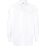Białe Koszule męskie haftowane bawełniane marki Diesel w rozmiarze M 