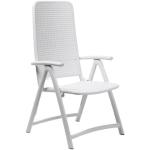 Białe Fotele ogrodowe z włókna szklanego marki Nardi 