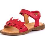 Froddo skórzane sandały dziewczęce G3150181-2, 27 czerwone