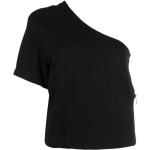 Czarne Bluzki koszulowe damskie eleganckie w rozmiarze S 