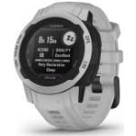 Szare Solarne Smartwatche z systemem Garmin OS z kalendarzem sportowe dotykowe z monitorem snu marki Garmin Instinct Bluetooth 