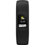 Czarne Activity Trackers z systemem Garmin OS z GPS eleganckie dotykowe z monitorem snu marki Garmin Vivofit 4 