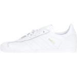 Białe Niskie sneakersy dla chłopców w paski marki adidas Gazelle w rozmiarze 40 