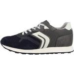 Granatowe Sneakersy dla chłopców marki Geox Kilwi w rozmiarze 40 