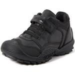 Czarne Buty na rzepy dla chłopców Rzepy sportowe marki Geox Savage w rozmiarze 38 