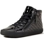 Czarne Sneakersy dla dziewczynek oddychające marki Geox Kalispera w rozmiarze 26 