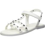 Białe Buty na rzepy dla dzieci wodoszczelne Rzepy syntetyczne na lato marki Geox w rozmiarze 31 