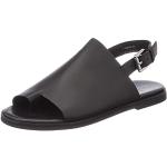 Czarne Sandały płaskie damskie na lato marki Geox w rozmiarze 39 
