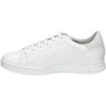 Białe Buty skórzane damskie wodoodporne ze skóry marki Geox Jaysen w rozmiarze 37 