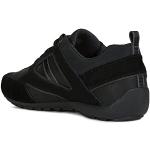 Czarne Sneakersy sznurowane męskie marki Geox w rozmiarze 40 