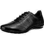 Czarne Sneakersy sznurowane męskie eleganckie marki Geox Symbol w rozmiarze 43,5 