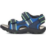 Niebieskie Sandały dla chłopców na lato marki Geox Strada w rozmiarze 27 