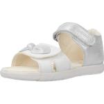 Białe Buty na rzepy dla niemowląt Rzepy na lato marki Geox w rozmiarze 24 