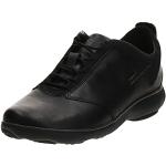 Czarne Sneakersy dla chłopców oddychające marki Geox Nebula w rozmiarze 40 