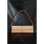 Beżowe Małe torebki damskie eleganckie marki Gino Rossi - Zrównoważony rozwój 