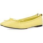 Żółte Baleriny skórzane damskie marki Gioseppo w rozmiarze 40 