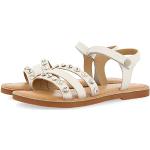 Białe Sandały skórzane dla dzieci na lato marki Gioseppo w rozmiarze 32 