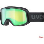 Przecenione Zielone Gogle narciarskie dla chłopców marki Uvex 