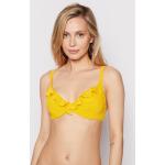 Przecenione Żółte Góry od bikini damskie marki Chantelle Rozmiar: 85G 