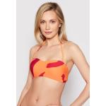 Przecenione Pomarańczowe Góry od bikini damskie marki Seafolly w rozmiarze S 
