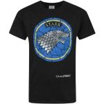 Gra o tron ​​Męski t-shirt Stark z witrażem