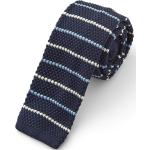 Niebieskie Krawaty męskie w stylu casual 