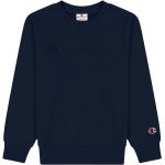 Ciemnoniebieskie Swetry dziecięce dla chłopców do prania w pralce marki Champion 