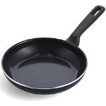 GreenPan Frying Pan, Non Stick, Toxin Free Ceramic Pan - Induction & Oven Safe Cookware - 20 cm, Black