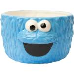 Grupo Erik Sesame Street Bowl | 1100 ml - 15 x 17.2 x 9.8 cm | Cereal Bowl | Ceramic Bowl | Popcorn Bowl | Kitchen Decor | Cookie Monster Toys | Sesame Street Toys