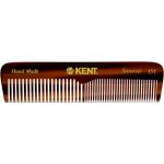 Brązowe Grzebienie do włosów każdego rodzaju męskie gładkie marki Kent Brushes 