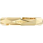 Gucci, Gucci - Ybc662177001 - Oro giallo 18kt - Link to Love studded ring in 18kt yellow gold Żółty, female,