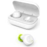 Białe Słuchawki bezprzewodowe marki Hama Bluetooth 