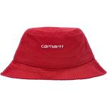 Czerwone Kapelusze męskie marki Carhartt WIP w rozmiarze XL 