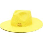 Żółte Letnie kapelusze damskie marki Ruslan Baginskiy w rozmiarze M 
