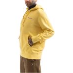 Żółte Bluzy z kieszeniami męskie eleganckie marki Champion w rozmiarze S 