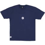 Granatowe Koszulki męskie z krótkimi rękawami marki New Balance w rozmiarze XL 