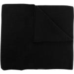Czarne Szaliki męskie eleganckie bawełniane marki Tommy Hilfiger w rozmiarze uniwersalnym 