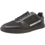 Czarne Sneakersy sznurowane męskie syntetyczne marki HUGO BOSS BOSS w rozmiarze 39 