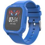 Niebieskie Smartwatche dla dzieci z funkcją powiadomień z opaską 