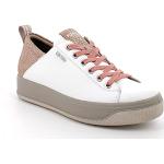 Białe Sneakersy sznurowane damskie sportowe z poliuretanu marki IGI&CO w rozmiarze 35 
