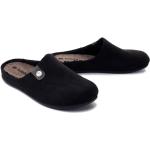 Czarne Obuwie domowe & Pantofle & Kapcie damskie z wyjmowanymi wkładkami marki Inblu w rozmiarze 39 