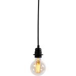 Industrialna lampa wisząca czarna - Cava 1
