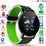 Szare Smartwatche z funkcją SMS do pływania eleganckie dotykowe z monitorem snu Bluetooth 