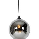 Przecenione Szare Lampy wiszące w systemie Smart Home w stylu art deco szklane marki Qazqa - gwint żarówki: E27 